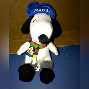 Peanuts - Snoopy - MetLife - 2014 Winter Olympics - Plush 8”